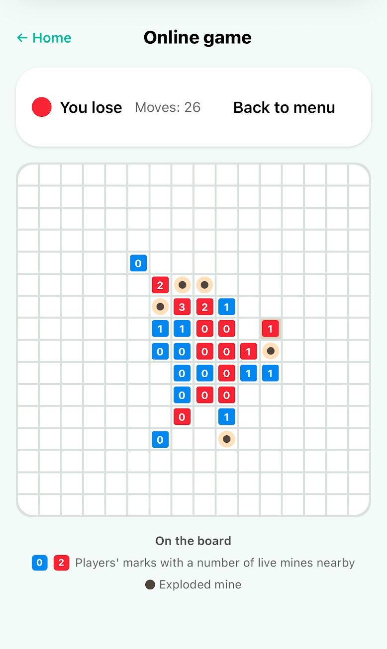 Náhled projektu MinTacToe